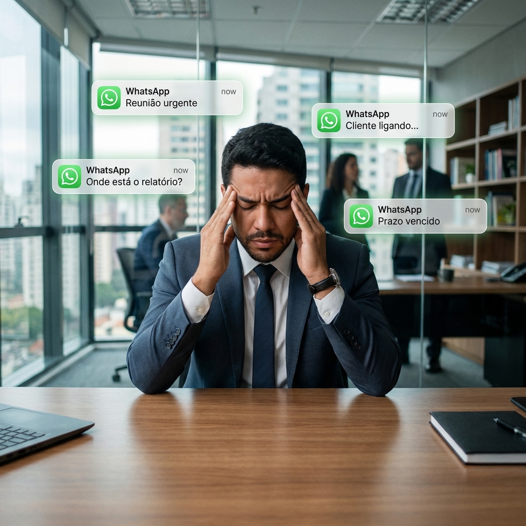 Empresário Estressado